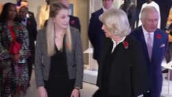 King Charles and Queen Consort make ‘symbolic’ visit to V&A exhibition of African fashion News Clip