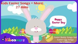 Kids Easter Songs | 27 mins Easter Song and Bunny Song Collection and More | Kids Songs Collection Instructional Video