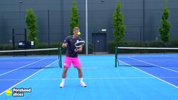 Striking - (Tennis) Forehand slices.mp5 Instructional Video