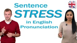 Sentence Stress in English Pronunciation Instructional Video