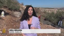 Palestinian farmers threatened by Israeli settlers as olive harvest approaches News Clip