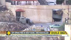 IDF Opens Fire in West Bank, Palestinians Say Israeli Forces Killed Man News Clip