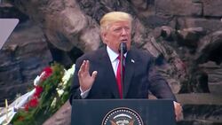 Trump reaffirms pledge to NATO in Warsaw speech News Clip