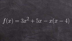 Classifying a polynomial based on its degree and number of terms Instructional Video