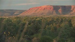 Sunrise over Mornington sanctuary Stock Footage