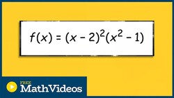 Zeros, graphing, multiplicity polynomial Instructional Video