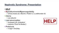Nephrotic Syndrome | Clinical Presentation, Causes and Treatment Instructional Video
