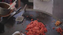 Quesadillas and chorizo Stock Footage