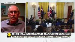 Trump dodges Ukraine security guarantee plea News Clip