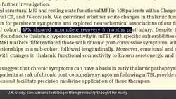 Concussion symptoms may last longer than previously thought, study suggests News Clip