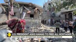 Israel-Hamas war: Trump warns Hamas of 'tough' outcome if Israeli hostages are not freed News Clip