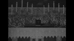 Christmas scenes in Finland, 1951, featuring Christmas tree, pipe organ, candles and Bible News Clip