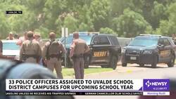 33 Police Officers Assigned To Uvalde School District Campuses News Clip