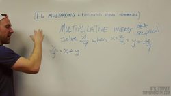 Multiplicative Inverse Reciprocal Instructional Video