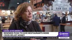 Restaurants Are Pushing To Get More COVID Relief Money News Clip