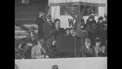 Pres. Franklin Roosevelt dedicates George Rogers Clark monument News Clip