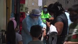 CLEAN : Nurses give emergency vaccines after first diphtheria case detected in Peru News Clip