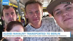 Russian Opposition Leader Alexei Navalny Arrives At Berlin Hospital News Clip