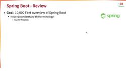 Java Programming for Complete Beginners - Java 16 - Step 12 - Getting Started with Spring Boot - Review Instructional Video