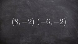 Determine the slope between two points zero slope Instructional Video