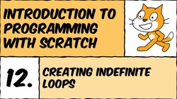 Programming Basics: Definite and Indefinite Iteration in Scratch Instructional Video