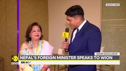 Nepal’s foreign minister talks China, India at Indian Ocean Conference News Clip