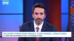 Thousands Of Homes, Structures Threatened By Western U.S. Wildfires News Clip