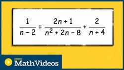 Solve rational equation with 1 real solution Instructional Video