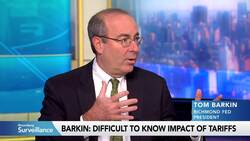 Fed's Barkin on Policy Uncertainty, Interest Rates News Clip