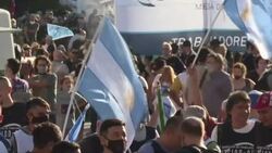 CLEAN : Hundreds demand judicial reform to Argentina's Supreme Court News Clip