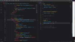 Frontend Web Development Bootcamp - Build a Twitter Clone - Styling of Main Page - Part 2 Instructional Video