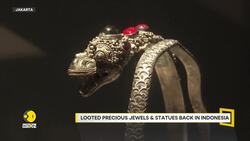 Indonesia's National Museum hosts exhibit celebrating return of looted jewels and statues News Clip