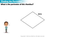 Geometric Properties to Find the Perimeter of Plane Figures (Part 2) Instructional Video