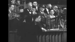 Al Smith at Madison Square Garden rally against Nazis News Clip