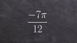 Convert an angle from radians to degrees Instructional Video