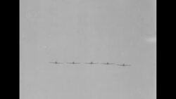 French soldiers with artillery, French and German Air Force planes, shelling, explosions News Clip