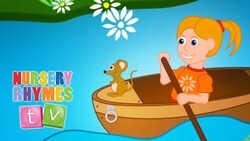ROW ROW ROW YOUR BOAT | Classic Nursery Rhymes | English Songs For Kids | Nursery Rhymes TV Instructional Video