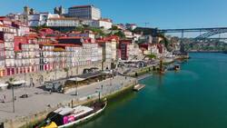 Porto From The Sky: Drone Views of Portugal's Treasure Stock Footage