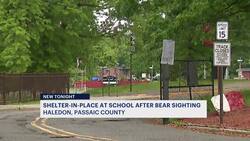 Haledon school put in shelter-in-place due to bear sighting near campus News Clip