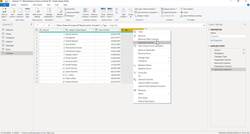 Business Intelligence with Microsoft Power BI - with Material - Adding, Removing, and Going to Specific Columns Instructional Video