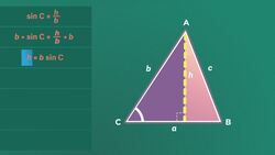 Area of Oblique Triangles Instructional Video