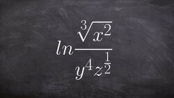 Expanding logarithmic expressions Instructional Video