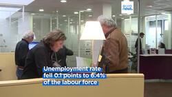 Eurozone unemployment still at its lowest level in August, at 6.4% News Clip