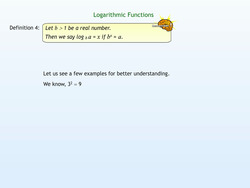 Exponential and Logarithmic Functions Instructional Video
