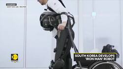 South Korean Team Develops ‘Iron Man’ Robot to Assist Paraplegics in Walking News Clip