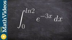 Evaluate the definite integral with e and u sub Instructional Video