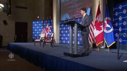 Justin Trudeau touts economic goals News Clip