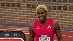 Dominican Ogando wins 200m, Brit Hudson-Smith captures long sprints title in Philadelphia News Clip