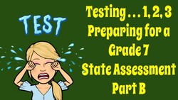 Grade 7 Common Core Math YEAR END REVIEW Part B Instructional Video