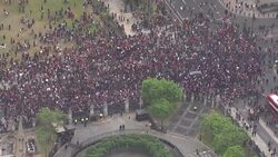 Black Lives Matter protest in London News Clip